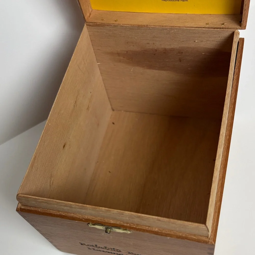 Baccarat Brown Wooden Box